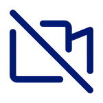 Cam Disabled SVG Icon